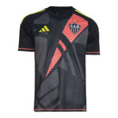 Camisa Atlético Mineiro Goleiro 25/26 - Torcedor - Adidas - Masculina - Preta com detalhes em amarelo e laranja