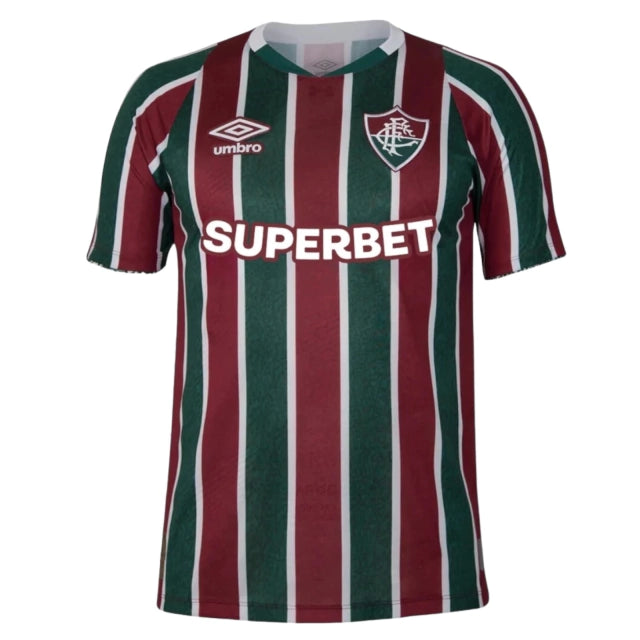 Camisa Fluminense I 24/25 - Torcedor Umbro Masculina - Tricolor