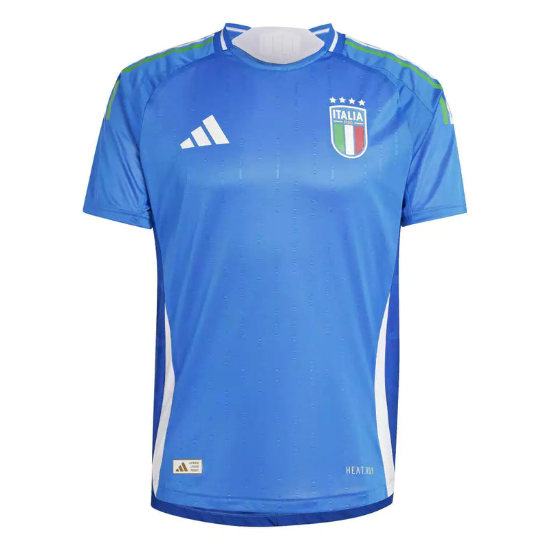 Camisa Itália I 2024/25 - Torcedor Adidas Masculina - Azul