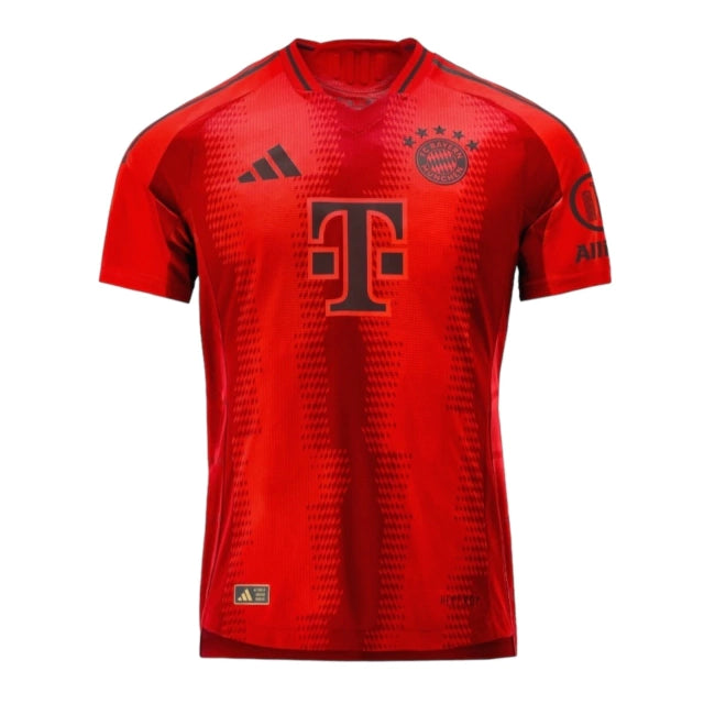 Camisa Bayern de Munique I 24/25 - Torcedor - Adidas - Masculina - Vermelha com detalhes em preto
