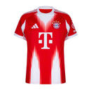 Camisa Bayern de Munique I 25/26 - Torcedor - Adidas - Masculina - Vermelha com detalhes em branco