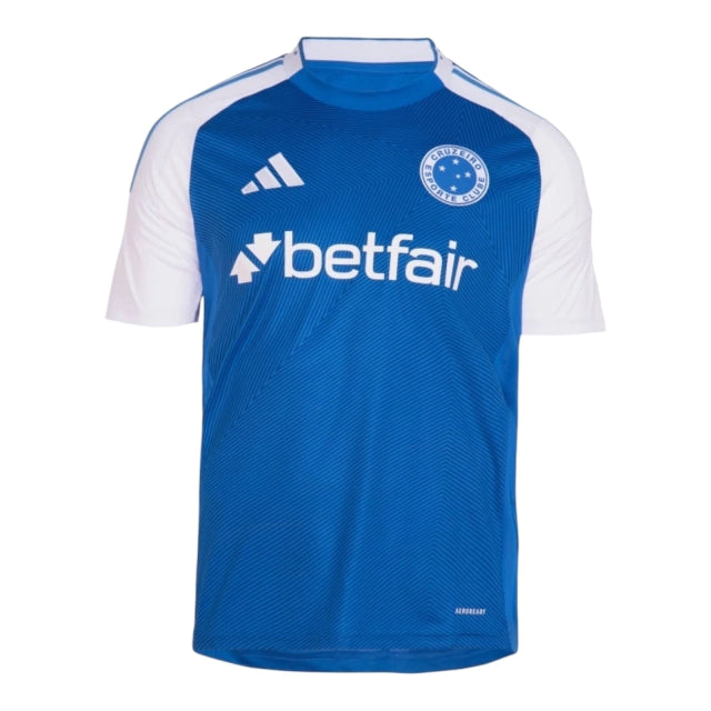 Camisa Cruzeiro I 25/26 - Torcedor - Adidas - Masculina - Azul e branca