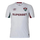 Camisa Fluminense II 25/26 - Torcedor - Umbro - Masculina - Branca com detalhes em verde e vermelho
