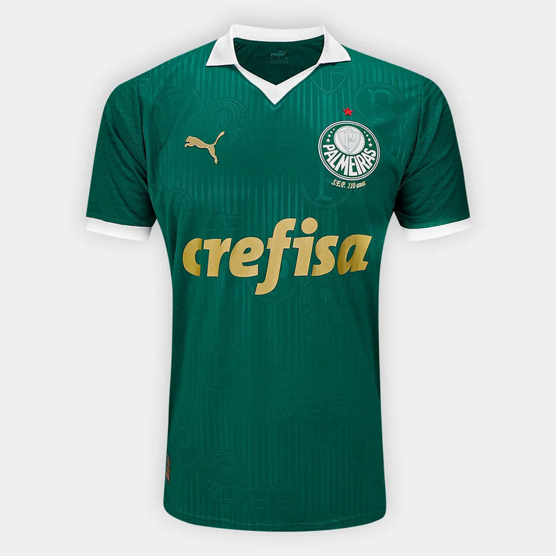 Camisa Palmeiras I 24/25 - Torcedor Puma Masculina - Verde