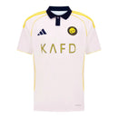 Camisa Al-Nassr III 25/26 - Torcedor Adidas Masculina - Branca com detalhes azuis e amarelo