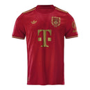 Camisa Bayern de Munique Edição especial Aniversário 125 anos 25/26 - Torcedor - Adidas - Masculina - Vinho com detalhes em dourado