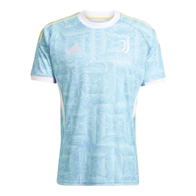 Camisa Juventus II 25/26 - Torcedor - Adidas - Masculina - Azul com detalhes em branco e amarelo