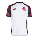 Camisa Flamengo II 25/26 - Torcedor - Adidas - Masculina - Branca com detalhes em preto e vermelho