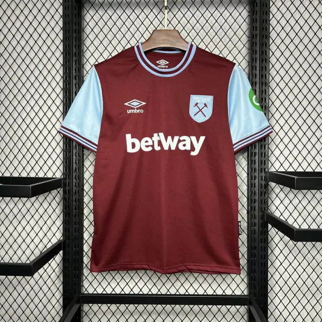 CAMISA DO WEST HAM - 24/25 - Casa - versão torcedor