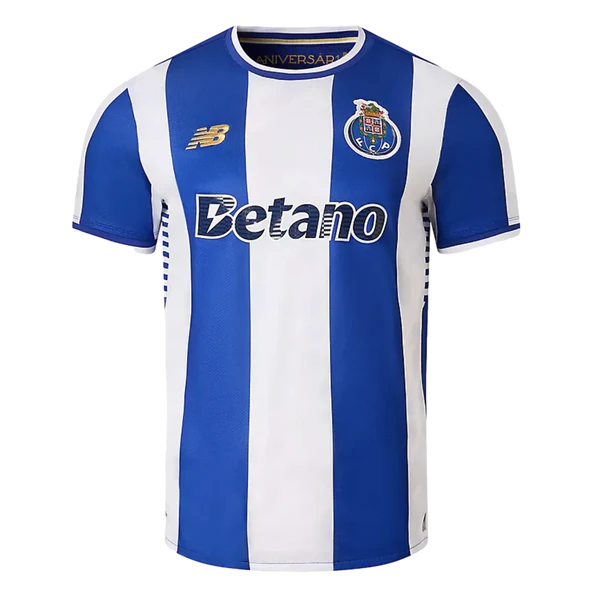 Camisa Porto I 25/26 - Torcedor - New Balance - Masculina - Azul e branca