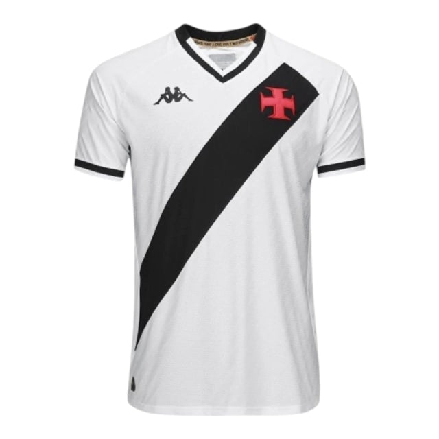 Camisa Vasco da Gama II 25/26 - Torcedor - Kappa - Masculina - Branca