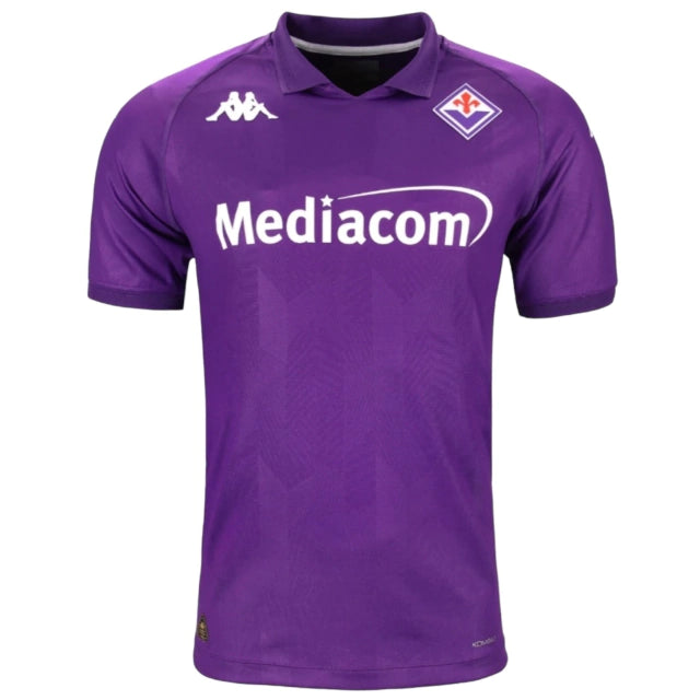 Camisa Fiorentina I 24/25 polo - Torcedor - Kappa - Masculina - Roxa