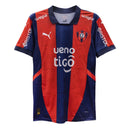 Camisa Cerro Porteno I 25/26 - torcedor - Puma- branca e azul