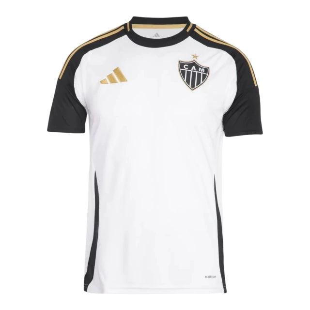 Camisa Atlético Mineiro II 25/26 - Torcedor - Adidas - Masculina - Branca com detalhes pretos