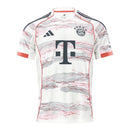 Camisa Bayern de Munique II 25/26 - Torcedor - Adidas - Masculina - Bege com detalhes em vermelho e azul