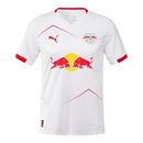 Camisa Red Bull Leipzig I 25/26 - Torcedor - Puma - Masculina - Branca com detalhes em vermelho
