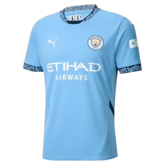 CAMISA DO MANCHESTER CITY 24/25 - AZUL Torcedor Masculina