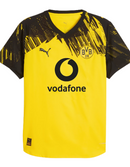 Camisa Borussia Dortmund I 25/26 - Torcedor - Puma - Masculina - Amarela com detalhes em preto