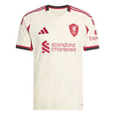 Camisa Liverpool II 25/26 - Torcedor - Adidas - Masculina - Brancacom detalhes em vermelho