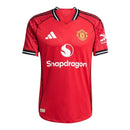 Camisa Manchester United I 25/26 - Torcedor - Adidas - Masculina - Vermelha com detalhes em preto