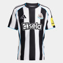 Camisa Newcastle I 25/26 - Torcedor - Adidas - Masculina - Branca e preta com detalhes em azul