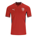 Camisa Seleção Republica Tcheca I 26/27 - Torcedor Adidas Masculina - Vermelha