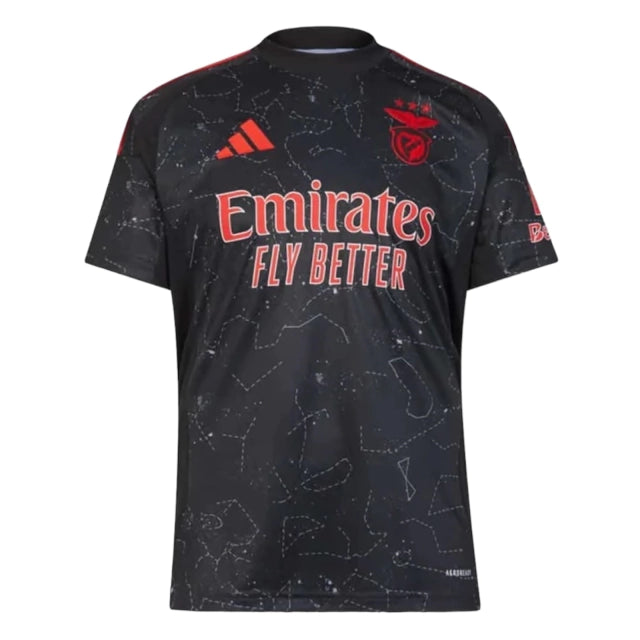 Camisa Benfica II 24/25 - Torcedor - Adidas - Masculina - Preta
