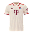 Camisa Bayern de Munique III 24/25 - Torcedor - Adidas - Masculina - Bege com detalhes em vermelho
