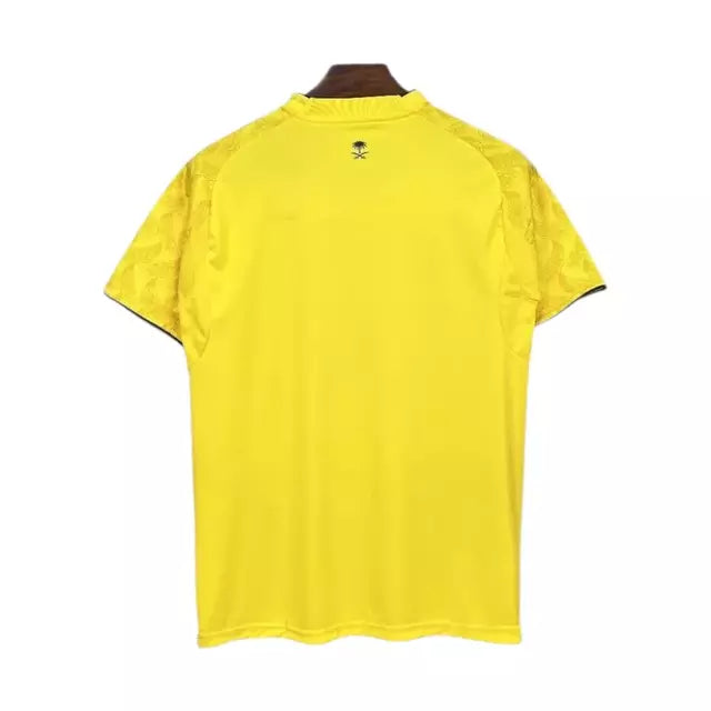 Camisa Al-Nassr I 25/26 - Torcedor Adidas Masculina - Amarela com detalhes em azul