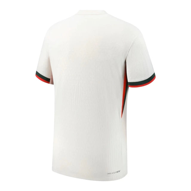 Camisa Chelsea II 25/26 - Torcedor - Nike - Masculina - Branca com detalhes em azul e vermelho