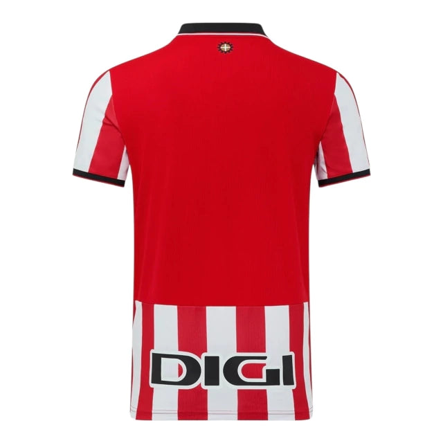 Camisa Athletic Bilbao I 25/26 - Torcedor - Castore - Masculina - Branca e vermelha