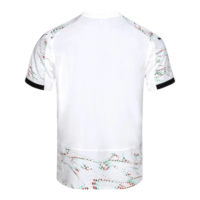 Camisa Seleção Portugal II 25/26 - Torcedor Puma Masculina - Branca com detalhes em verde e vermelho