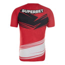 Camisa São Paulo Goleiro 25/26 - Torcedor - New Balance - Masculina - Vermelha com detalhes em preto e branco