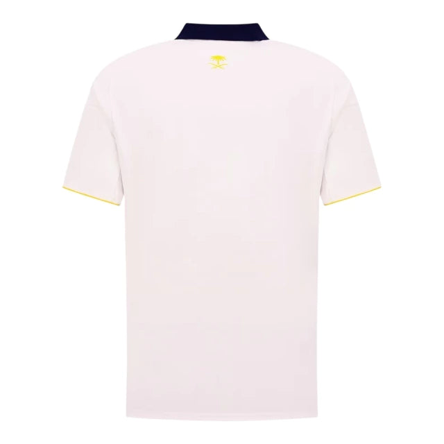 Camisa Al-Nassr III 25/26 - Torcedor Adidas Masculina - Branca com detalhes azuis e amarelo