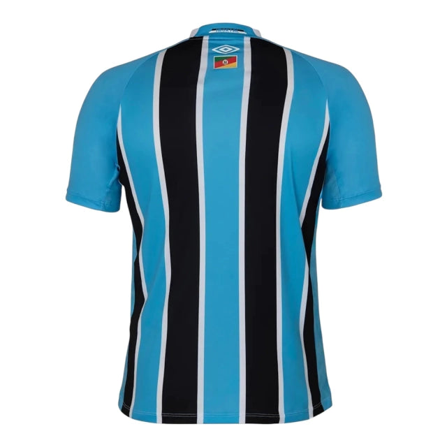 Camisa Grêmio I 25/26 - Torcedor - Umbro - Masculina - Azul e preta