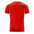 Camisa Bayern de Munique I 24/25 - Torcedor - Adidas - Masculina - Vermelha com detalhes em preto