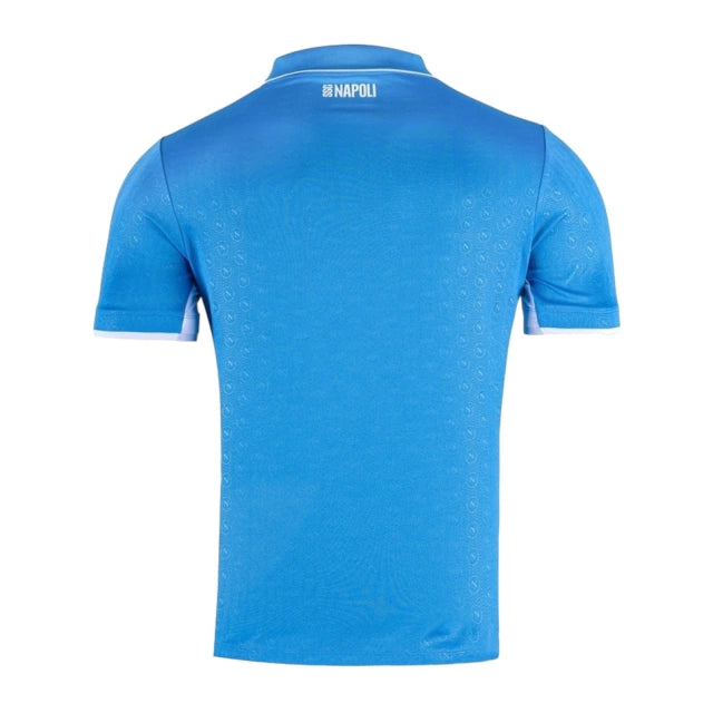 Camisa Napoli I 24/25 - Torcedor - EA7 - Masculina - Azul com detalhes em branco