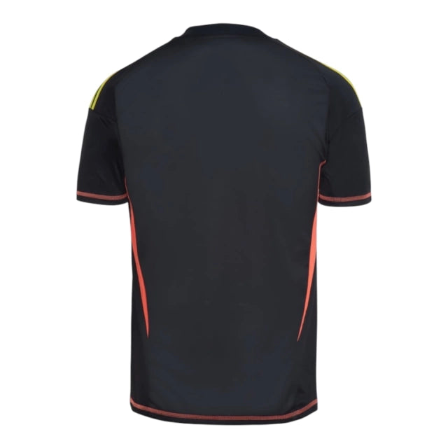 Camisa Atlético Mineiro Goleiro 25/26 - Torcedor - Adidas - Masculina - Preta com detalhes em amarelo e laranja