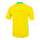 Camisa Seleção Brasileira I 25/26 - Torcedor Nike Masculina - Amarela com detalhes em verde