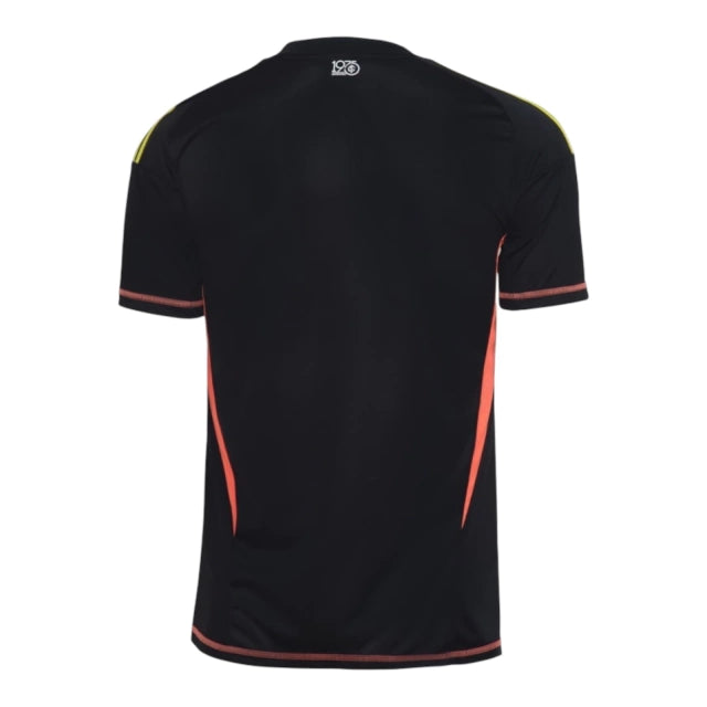 Camisa Internacional Goleiro I 25/26 - Torcedor - Adidas - Masculina - Preta com detalhes em laranja e amarelo