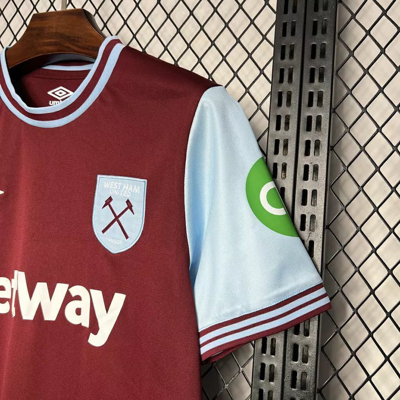 CAMISA DO WEST HAM - 24/25 - Casa - versão torcedor