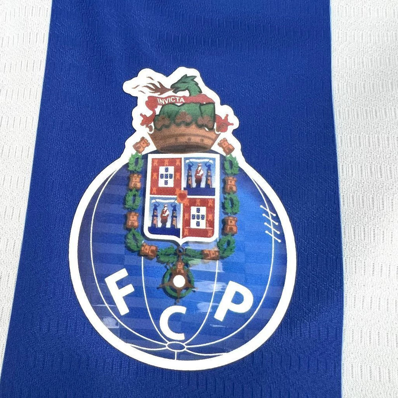 Camisa Porto I 25/26 - Torcedor - New Balance - Masculina - Azul e branca