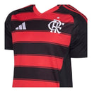Camisa Flamengo I 25/26 - Torcedor - Adidas - Masculina - Preta e vermelha