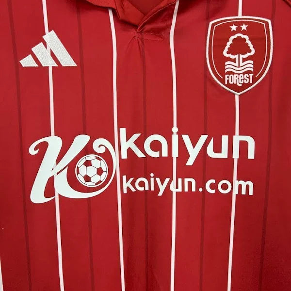 Camisa Nottingham Forest I 25/26 - Torcedor - Adidas - Masculina - Vermelha