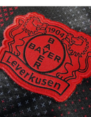 Camisa Bayer Leverkusen I 25/26 - Torcedor - New Balance - Masculina - Preta com detalhes em vermelho