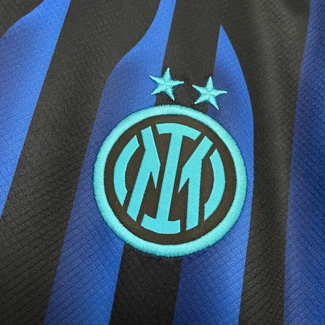 Camisa Inter de Milão I 25/26 - Torcedor - Nike - Masculina - Azul e preta