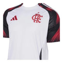Camisa Flamengo II 25/26 - Torcedor - Adidas - Masculina - Branca com detalhes em preto e vermelho