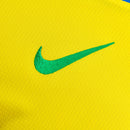 Camisa Seleção Brasileira I 25/26 - Torcedor Nike Masculina - Amarela com detalhes em verde