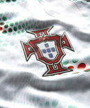 Camisa Seleção Portugal II 25/26 - Torcedor Puma Masculina - Branca com detalhes em verde e vermelho