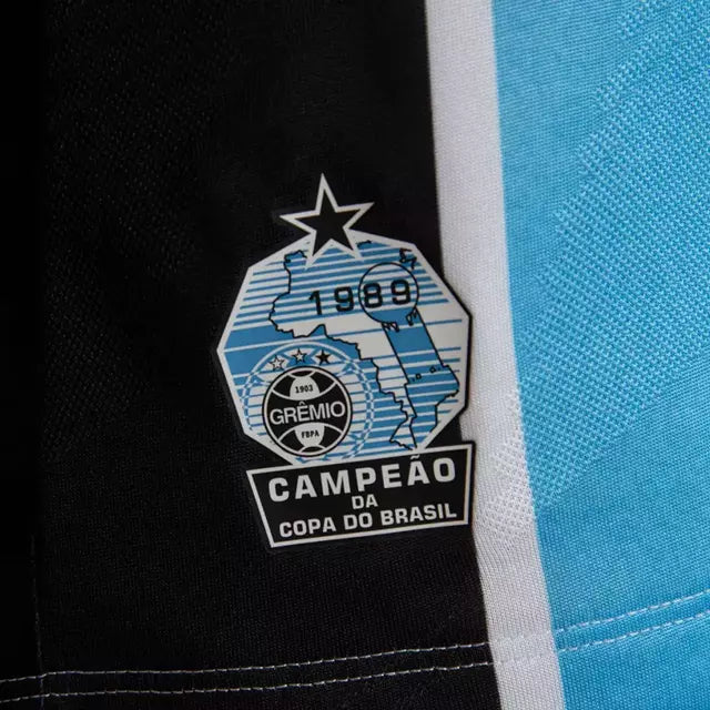 Camisa Grêmio I 24/25 - Torcedor Umbro Masculina - Azul e preta